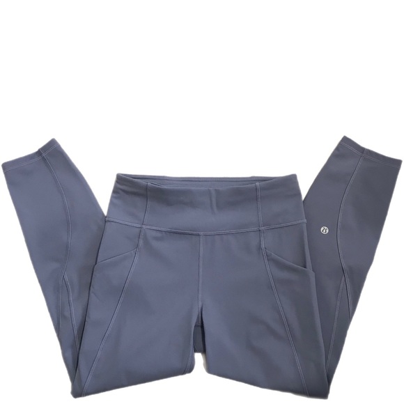 Lululemon Mauve Cropped Leggings - Picture 4 of 9